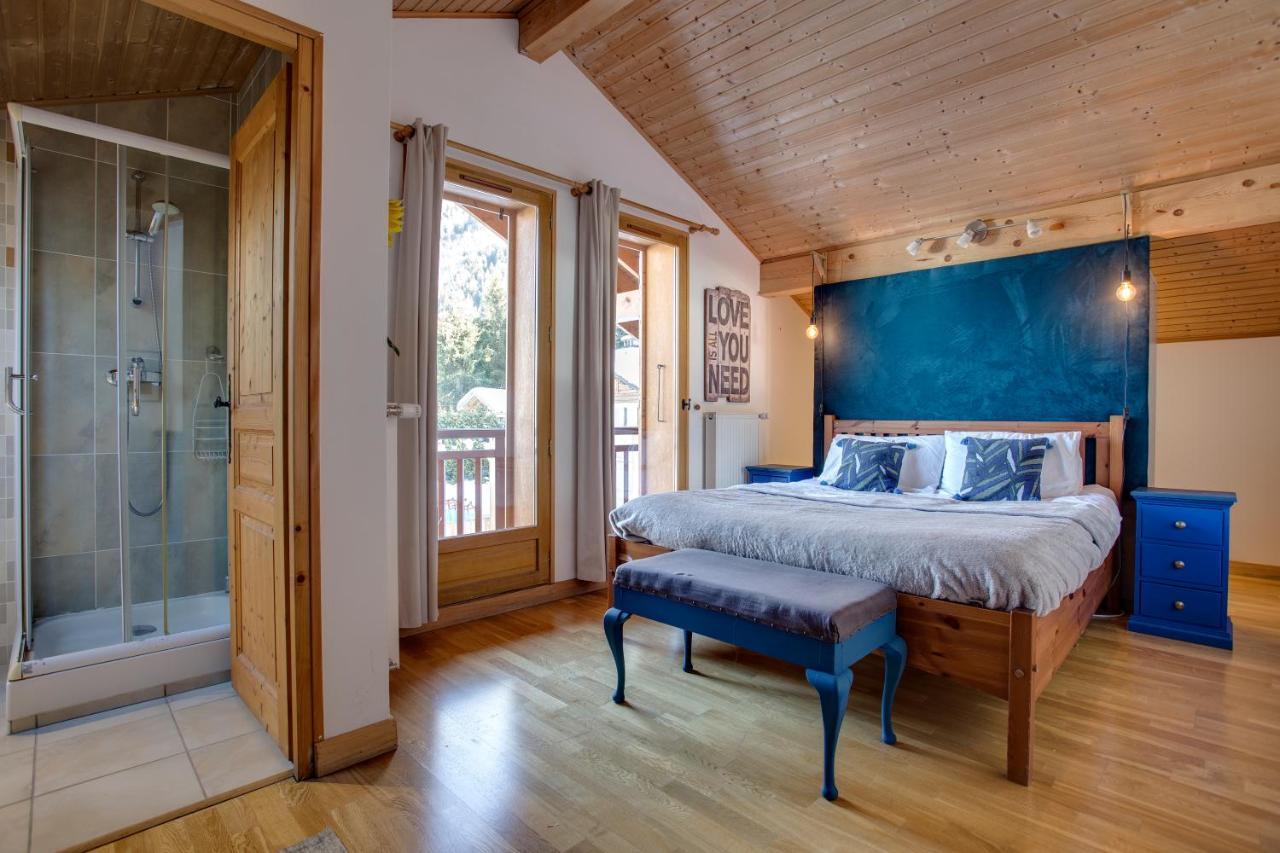 Chamonix Large Chalet, Sleeps 12, 200m2, 5 Bedroom, 4 Bathroom, Garden, Jacuzzi, Sauna Exterior foto